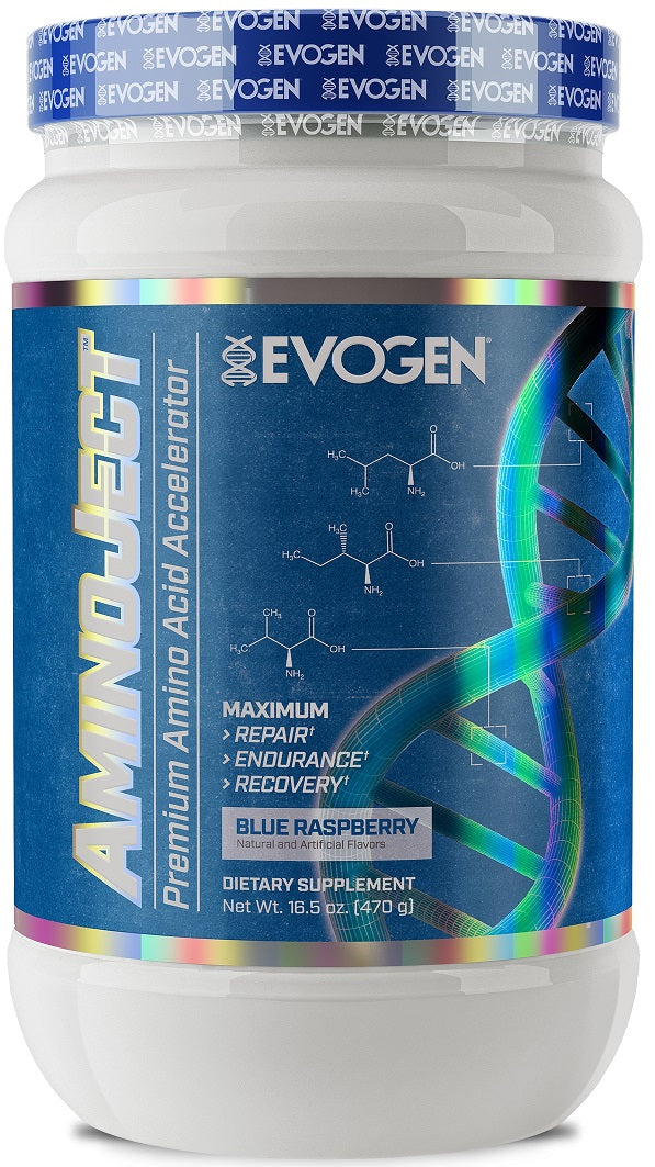 Evogen AminoJect, Raspberry Lemonade - 483g