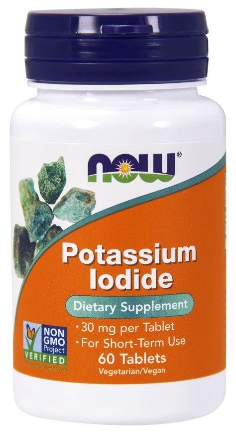 NOW Foods Potassium Iodide, 30mg - 60 tabs