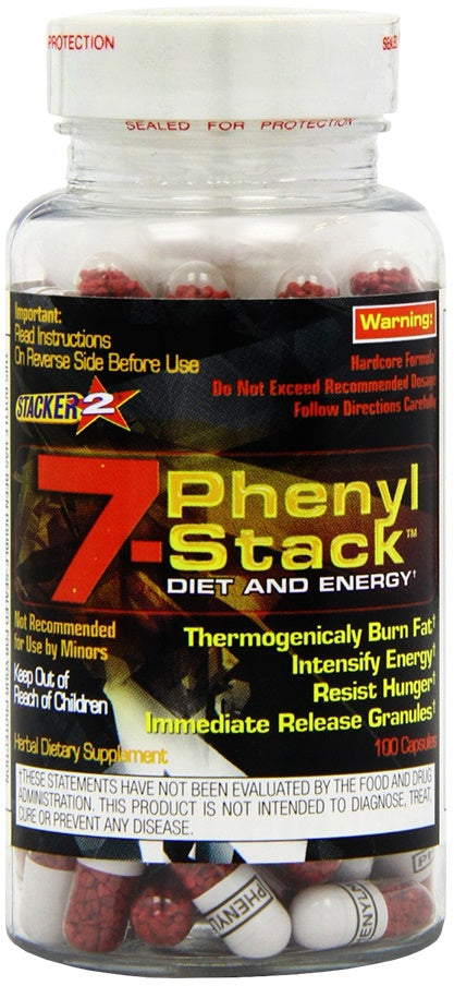 Stacker2 Europe Stacker 2 7-Phenyl Stack - 100 caps (EAN 878114000