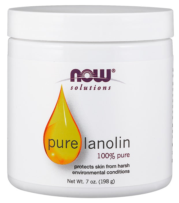 NOW Foods Lanolin, 100% Pure - 198g