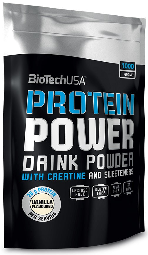 BioTechUSA Protein Power, Chocolate - 1000g