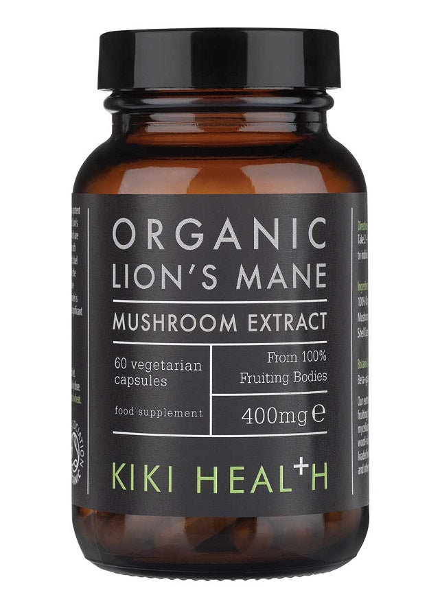 KIKI Health Lion's Mane's Extract, 400mg - 60 vcaps