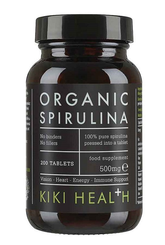 KIKI Health Spirulina, 500mg - 200 tablets