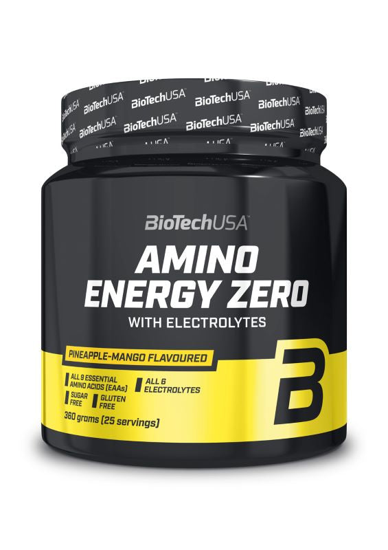 BioTechUSA Amino Energy Zero with Electrolytes, Lime - 360g