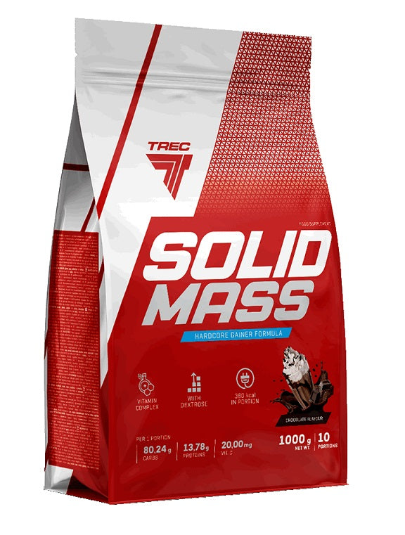 Trec Nutrition Solid Mass, Chocolate - 1000g