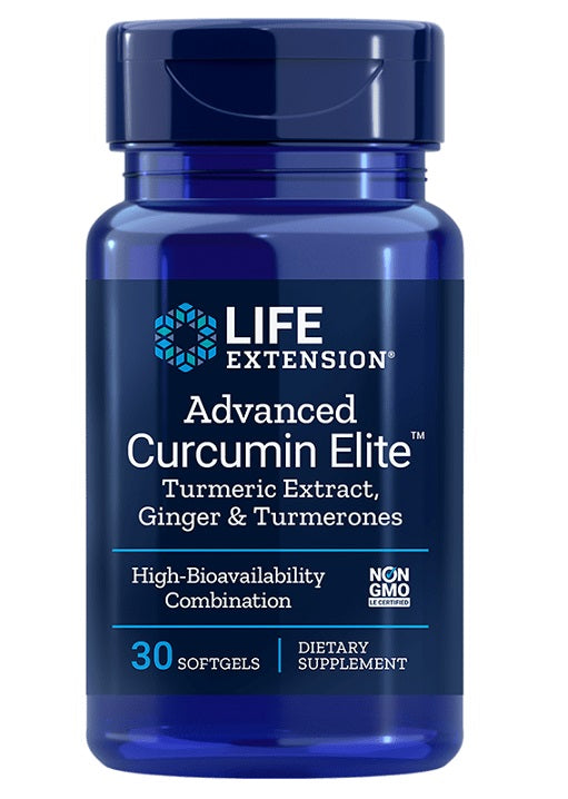 Life Extension Advanced Curcumin Elite Turmeric Extract, Ginger &