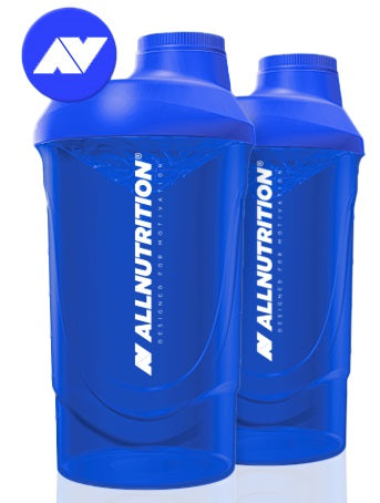 Allnutrition Shaker 2LOGO, Stunning Blue - 600 ml.