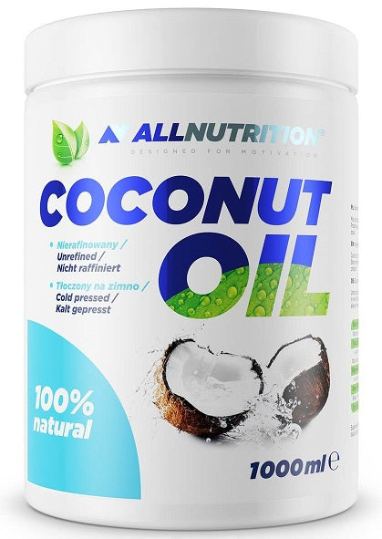Allnutrition 100% Natural Coconut Oil, Unrefined - 1000 ml.