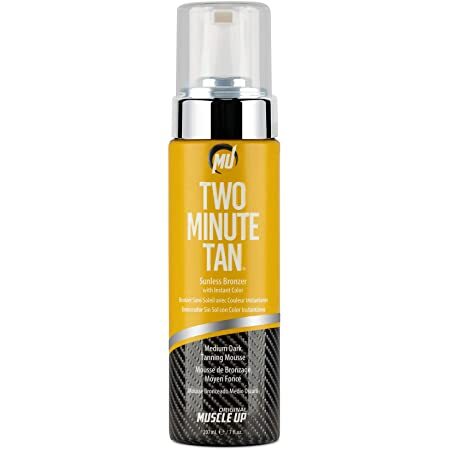 Pro Tan Two Minute Tan, Sunless Bronzer Instant Glow Dark Tanning