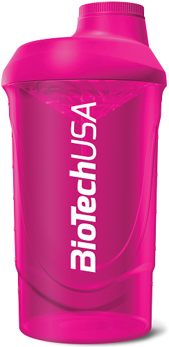 BioTechUSA Shaker, Magenta - 600 ml.