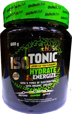 BioTechUSA IsoTonic, Lemon Ice Tea - 600g