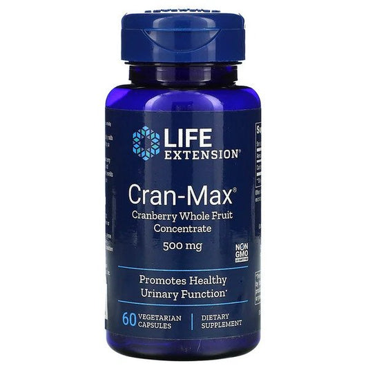 Life Extension Cran-Max Cranberry Whole Fruit Concentrate, 500mg
