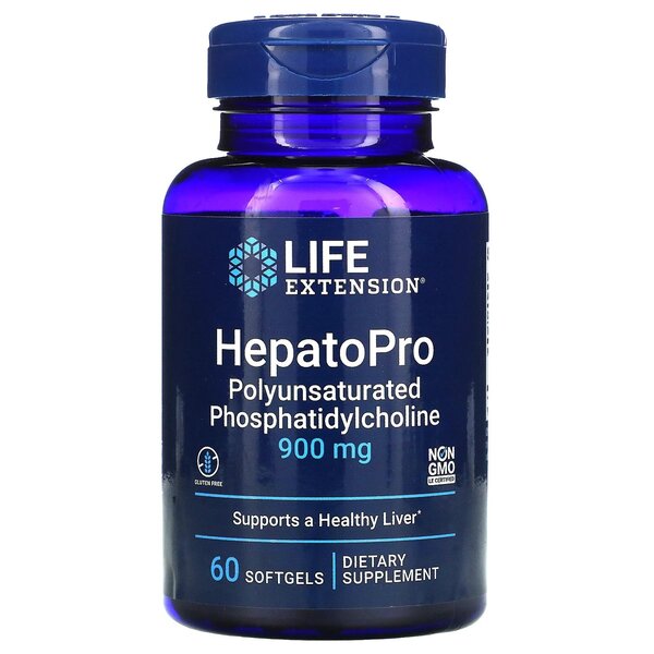 Life Extension HepatoPro Polyunsaturated Phosphatidylcholine, 900m