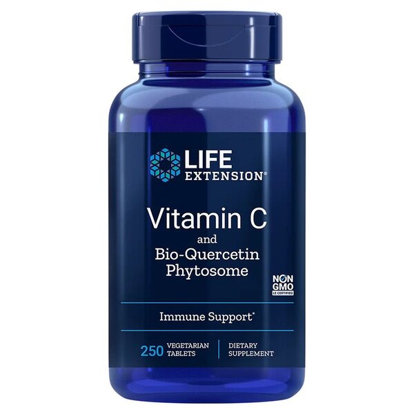 Life Extension Vitamin C and Quercetin Phytosome - 250 vegetarian