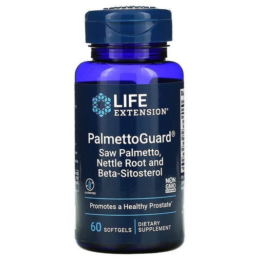 Life Extension PalmettoGuard Saw Palmetto/Nettle Root with Beta-Si