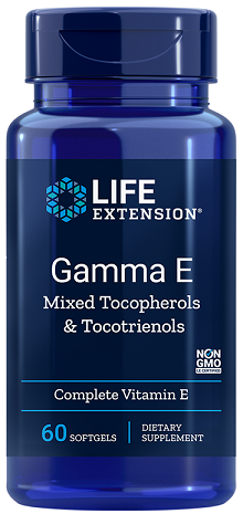 Life Extension Gamma E Mixed Tocopherols & Tocotrienols - 60 softg