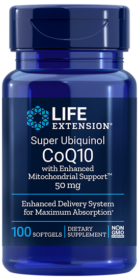 Life Extension Super Ubiquinol CoQ10 with Enhanced Mitochondrial S