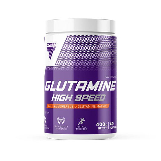 Trec Nutrition Glutamine High Speed, Cherry-Blackcurrant - 400g