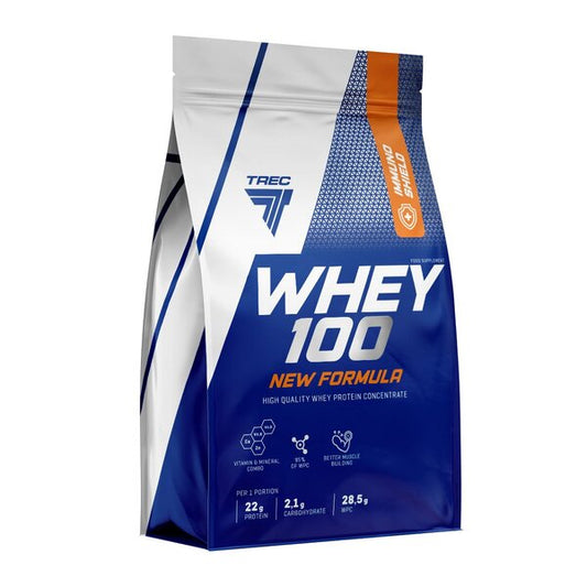 Trec Nutrition Whey 100 - New Formula, Peanut Butter Vanilla - 700