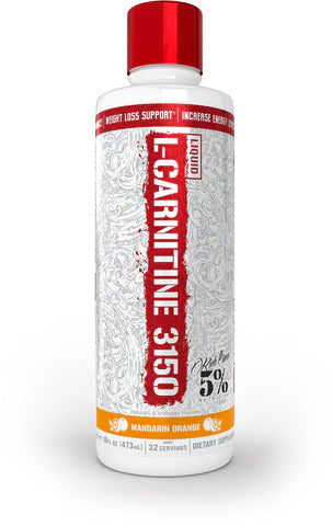 5% Nutrition Liquid L-Carnitine 3150 - Legendary Series, Mandarin