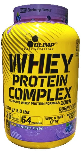 Olimp Nutrition Whey Protein Complex 100%, Blueberry - 2270 grams