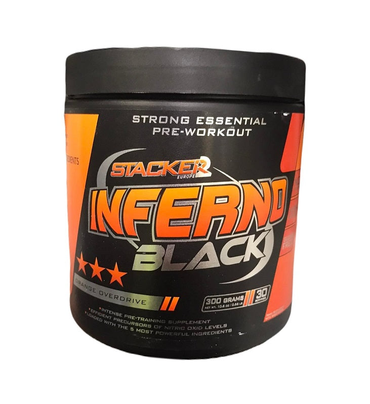 Stacker2 Europe Inferno Black, Orange Overdrive - 300g