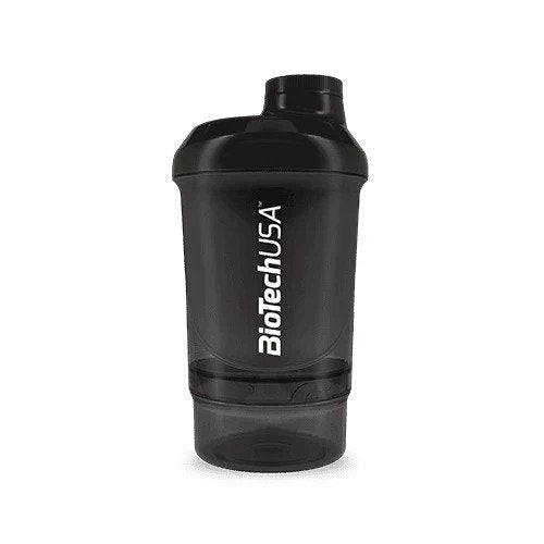 BioTechUSA Wave+ Shaker, Black Smoke - 300 ml. (+ 150 ml.)