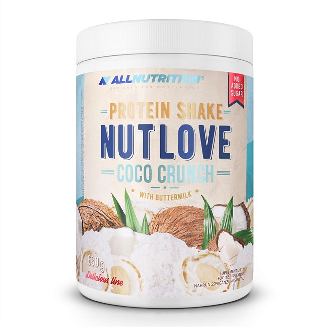 Allnutrition Nutlove Protein Shake, Coco Crunch - 630g