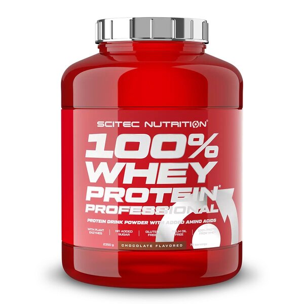 SciTec 100% Whey Protein Professional, Chocolate - 2350g