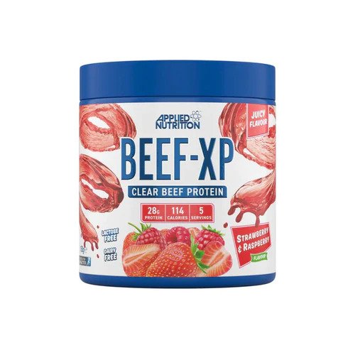 Applied Nutrition Beef-XP, Strawberry & Raspberry - 150g (5 servin