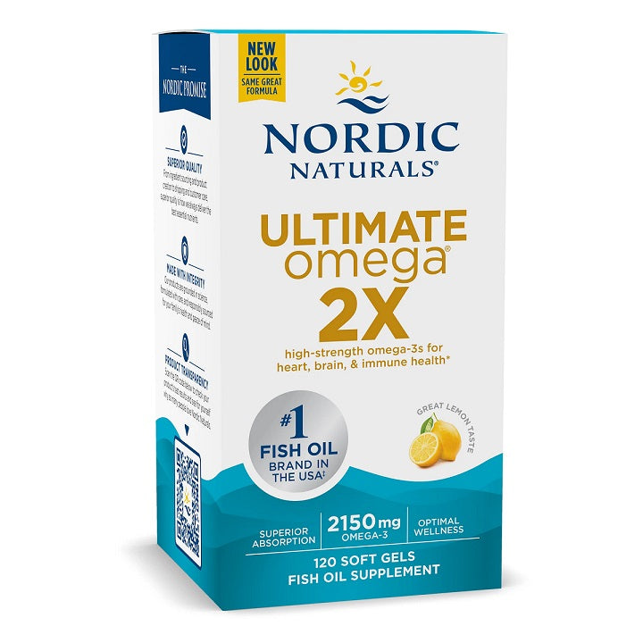 Nordic Naturals Ultimate Omega 2X, 2150mg Lemon (EAN 768990021527)