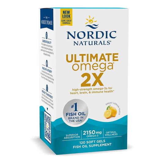 Nordic Naturals Ultimate Omega 2X, 2150mg Lemon (EAN 768990021527)