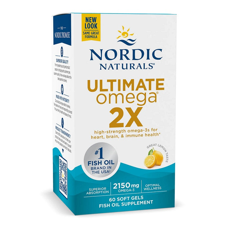 Nordic Naturals Ultimate Omega 2X, 2150mg Lemon (EAN 768990021503)