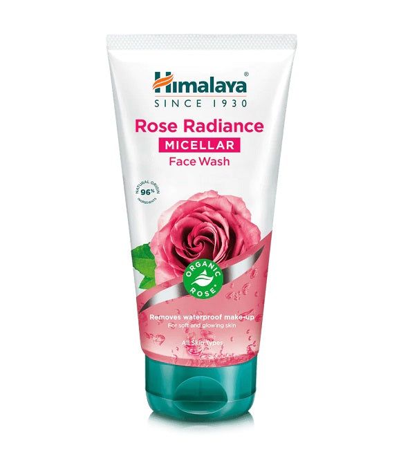Himalaya Rose Radiance Micellar Face Wash - 150 ml.
