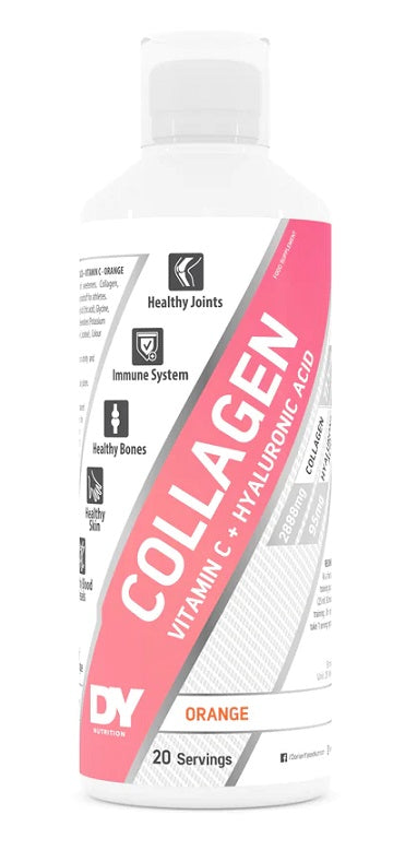 Dorian Yates Liquid Collagen + Vitamin C + Hyaluronic acid, Orange