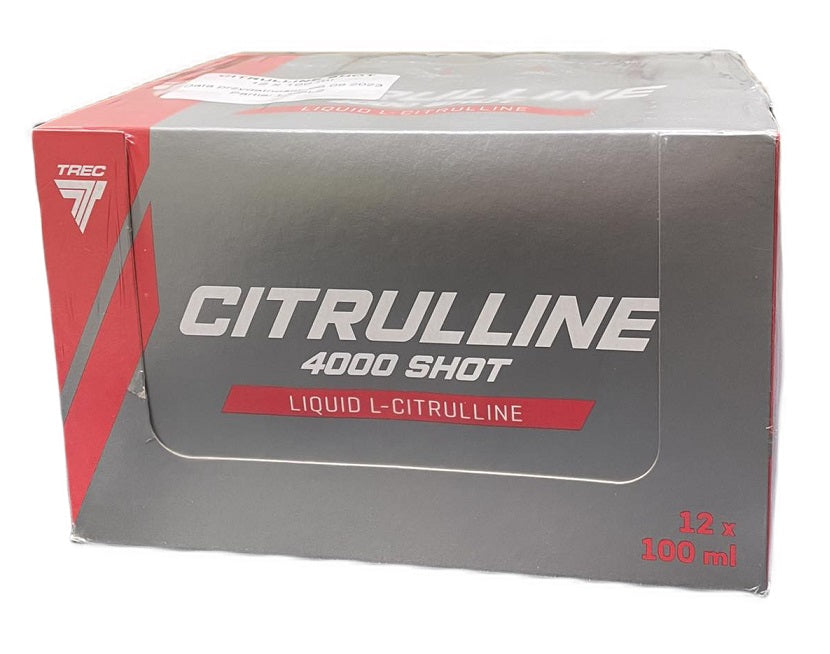 Trec Nutrition Citrulline 4000 Shot, Orange and Cherry - 12 x 100