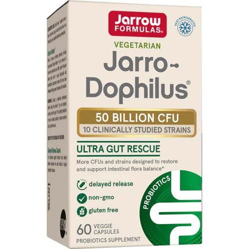 Jarrow Formulas Jarro-Dophilus Ultra Gut Rescue, 50 Billion CFU
