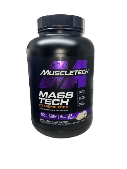MuscleTech Mass-Tech Extreme 2000, Vanilla Milkshake - 2720g