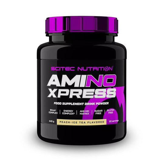 SciTec Ami-NO Xpress, Peach Ice Tea - 440g