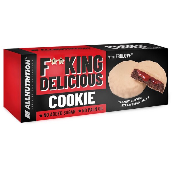 Allnutrition Fitking Delicious Cookie, Peanut Butter Strawberry Je