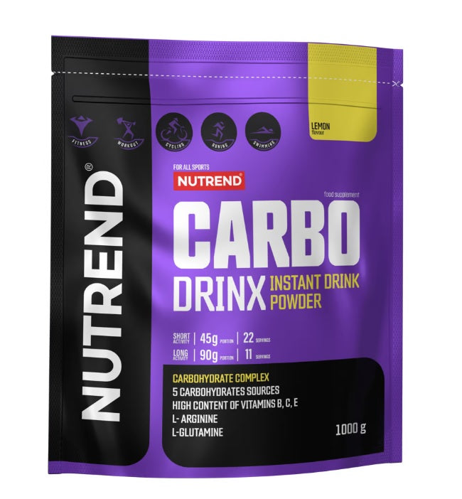 Nutrend Carbodrinx, Lemon - 1000g