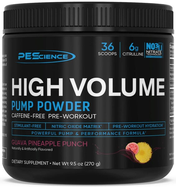 PEScience High Volume (New Formula), Guava Pineapple Punch - 270g