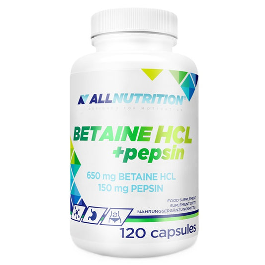 Allnutrition Betaine HCl + Pepsin - 120 caps (5902837748474)