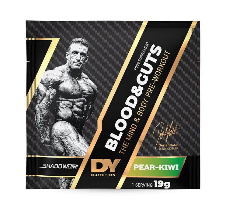 Dorian Yates Blood and Guts, Pear-Kiwi - 19g (1 serving)
