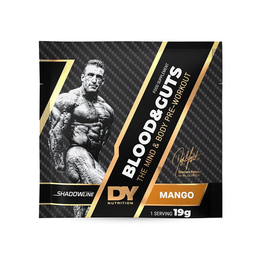 Dorian Yates Blood and Guts, Mango - 19g (1 serving)