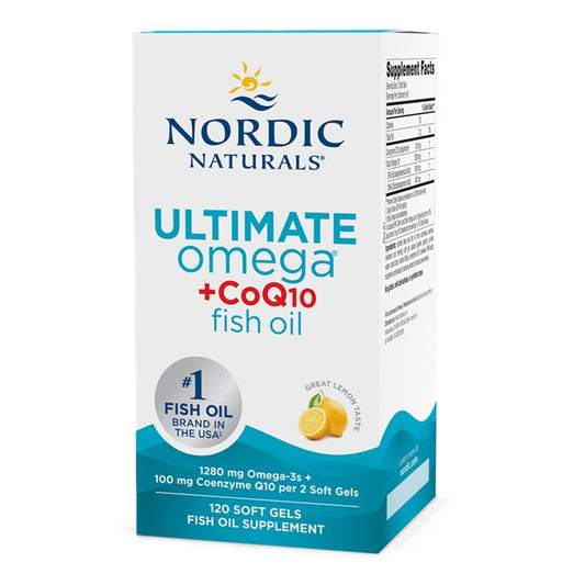 Nordic Naturals Ultimate Omega + CoQ10, 1280mg Lemon (EAN 76899089