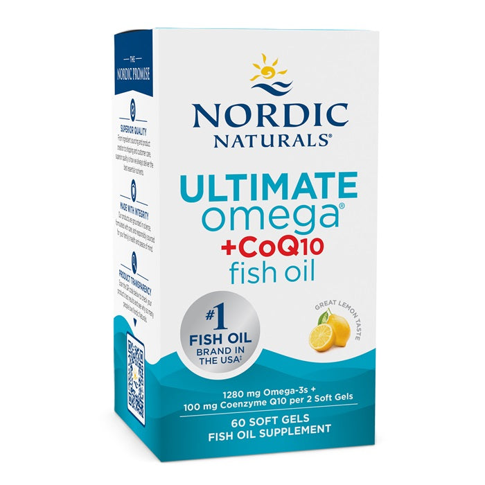 Nordic Naturals Ultimate Omega + CoQ10, 1280mg Lemon (EAN 76899089