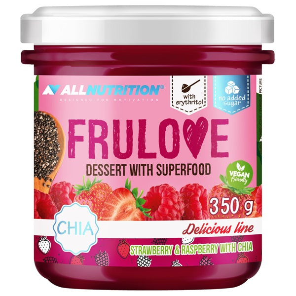 Allnutrition Frulove Dessert with Superfood, Strawberry & Raspberr