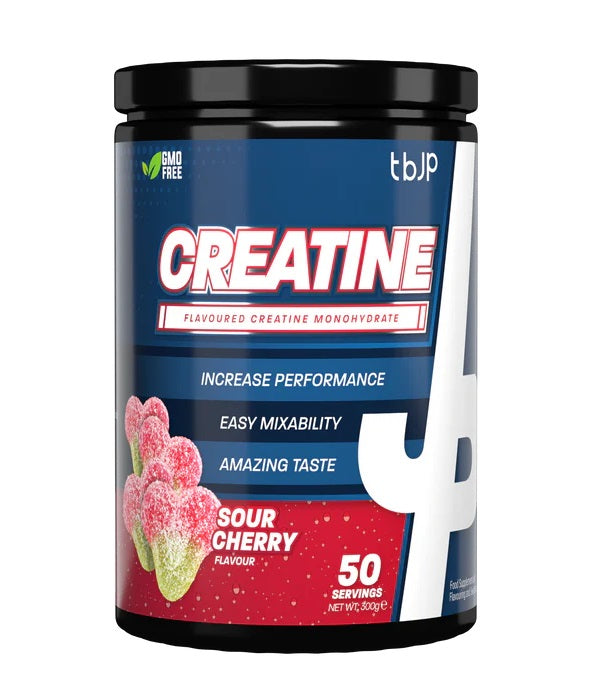 Trained by JP Creatine, Sour Cherry (Tub) - 300g