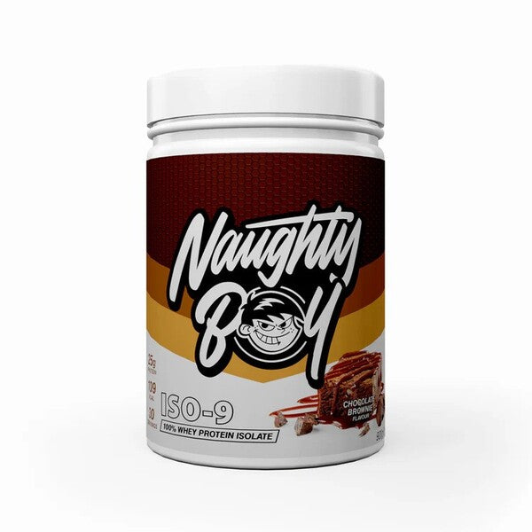 Naughty Boy Iso-9, Chocolate Brownie - 900g